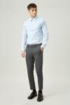 Burton Super Skinny Fit Crop Charcoal Bi-stretch Suit Trousers thumbnail 2