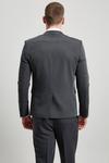 Burton Charcoal Skinny Bi-stretch Suit Jacket thumbnail 3
