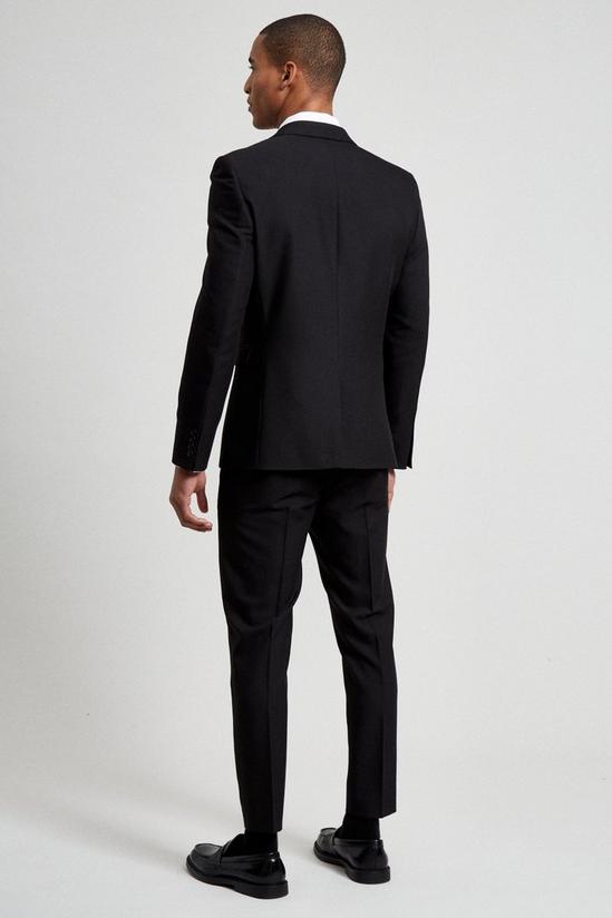 Burton Super Skinny Crop Fit Black Bi-stretch Suit Trousers 3
