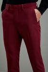 Burton Super Skinny Fit Berry Bi-stretch Crop Suit Trousers thumbnail 4