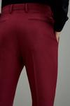 Burton Super Skinny Fit Berry Bi-stretch Crop Suit Trousers thumbnail 5