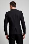Burton Black Super Skinny Bi-stretch Double Breasted Suit Jacket thumbnail 3