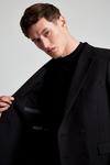 Burton Black Super Skinny Bi-stretch Double Breasted Suit Jacket thumbnail 6