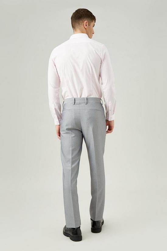 Burton Slim Fit Grey Bi-stretch Suit Trouser 3