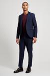 Burton Skinny Crop Fit Navy Bi-stretch Suit Trouser thumbnail 2