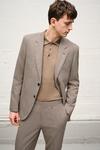 Burton Slim Fit Multi Dogtooth Half Lined Suit Jacket thumbnail 1