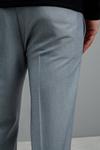 Burton Super Skinny Fit Grey Bi-stretch Crop Suit Trousers thumbnail 6
