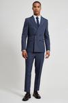 Burton Blue Skinny Crop Bi-stretch Suit Trouser thumbnail 1