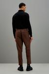 Burton Relaxed Tapered Fit Brown Bi-stretch Suit Trousers thumbnail 3