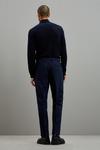 Burton Super Skinny Fit Navy Bi-Stretch Crop Suit Trousers thumbnail 3