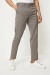 Burton Tapered Fit Multi Dogtooth Elasticated Waistband Suit Trousers thumbnail 2