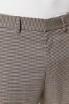 Burton Tapered Fit Multi Dogtooth Elasticated Waistband Suit Trousers thumbnail 4
