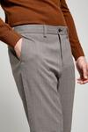 Burton Tapered Fit Multi Dogtooth Elasticated Waistband Suit Trousers thumbnail 6