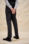 Burton 1904 Tailored Fit Grey Pindot Wool Trousers thumbnail 4