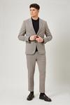 Burton Skinny Fit Multi Dogtooth Suit Jacket thumbnail 2