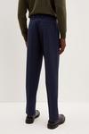 Burton Slim Tapered Fit Navy Seersucker Suit Trousers thumbnail 3