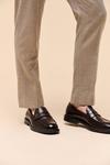 Burton Slim Fit Camel Textured Suit Trousers thumbnail 4