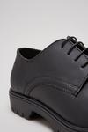 Burton Smart Black Derby Shoes thumbnail 3