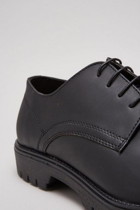 Burton Smart Black Derby Shoes 3