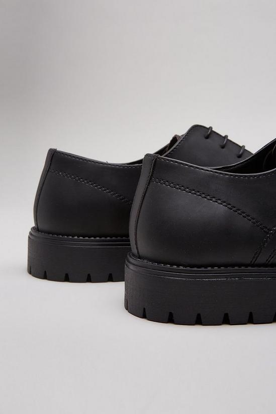 Burton Smart Black Derby Shoes 4