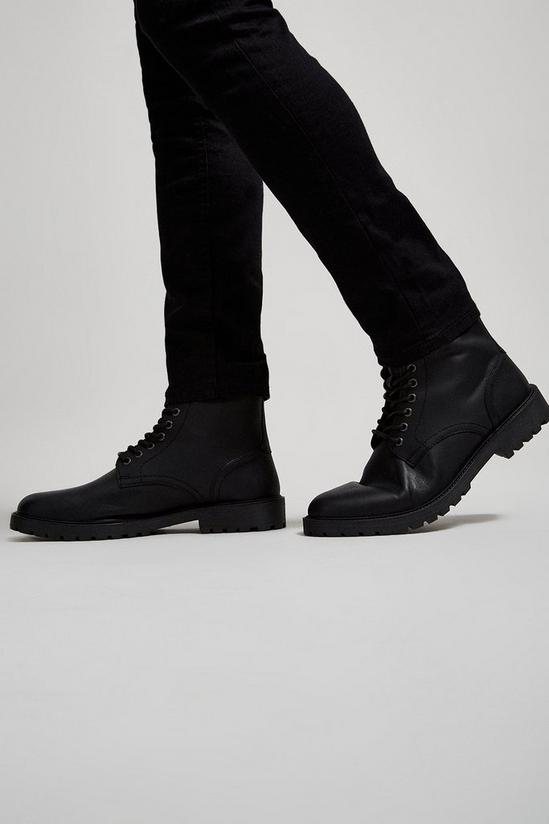 Burton Black Leather Boots 3