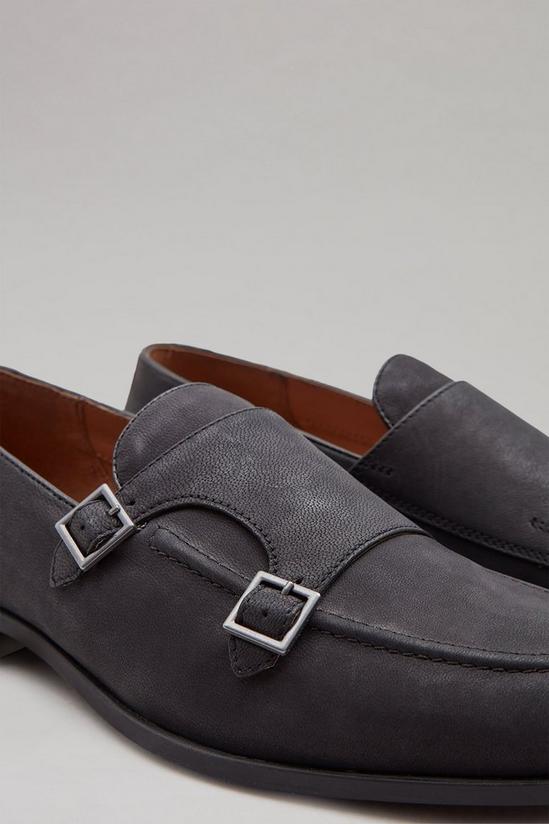 Burton Leather Monk Strap Loafers 4
