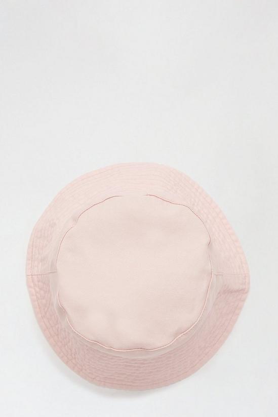 Burton Light Pink Cotton Bucket Hat 3