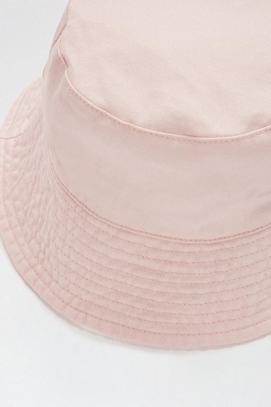Burton Light Pink Cotton Bucket Hat 4