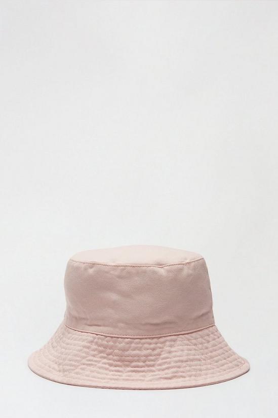 Burton Light Pink Cotton Bucket Hat 1