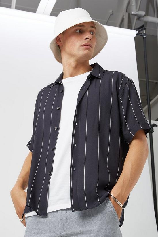 Burton Thin Grey Stripe Shirt 4