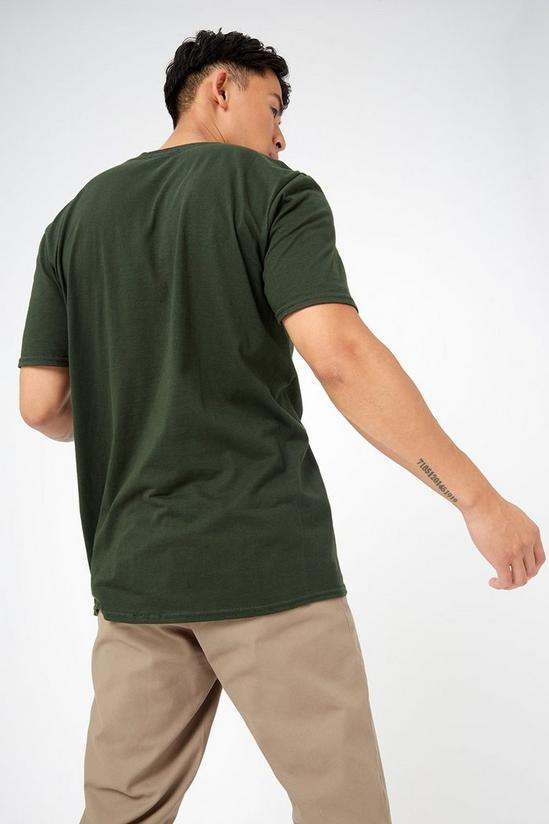 Burton Green Oversized Malibu Print T-shirt 3