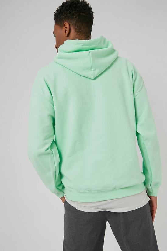 Burton Relaxed Fit Green Multi Print Hoodie 3