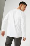 Burton White Camo Reign Long Sleeve Print T-shirt thumbnail 3