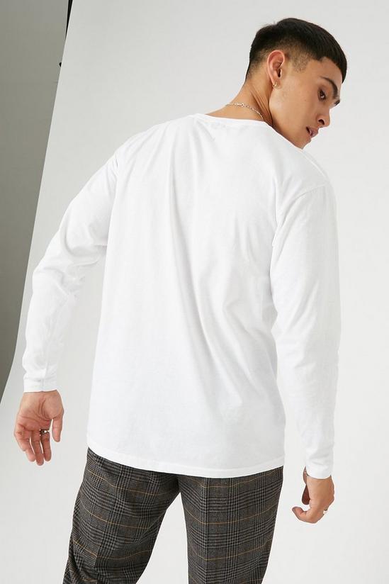 Burton White Camo Reign Long Sleeve Print T-shirt 3
