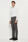 Burton Slim Fit Grey Grindle Suit Trousers thumbnail 2