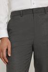 Burton Slim Fit Grey Grindle Suit Trousers thumbnail 4