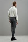 Burton Skinny Fit Grey Grindle Suit Trousers thumbnail 3