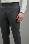 Burton Skinny Fit Grey Grindle Suit Trousers thumbnail 4