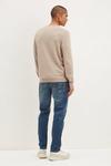 Burton Tapered Antique Mid Blue Rip Jeans thumbnail 3