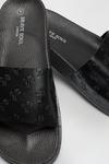 Burton Black Sliders With Palm Tree Detail thumbnail 4