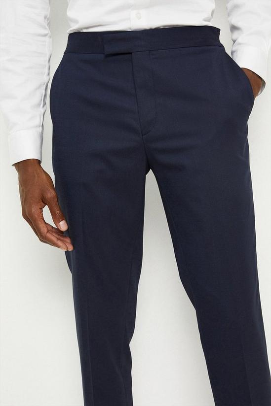 Burton 1904 Slim Fit Navy Suit Trousers 4