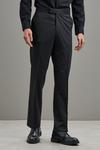Burton Tailored Fit 1904 Charcoal Suit Trousers thumbnail 2