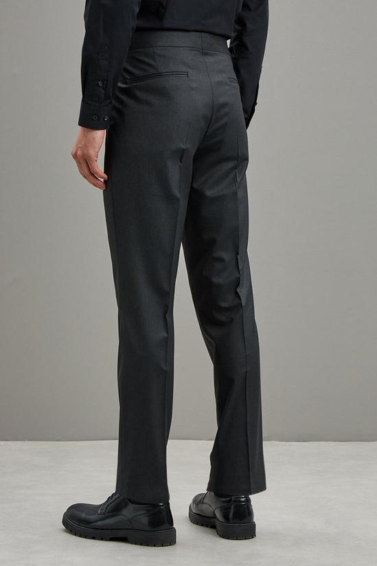 Burton Tailored Fit 1904 Charcoal Suit Trousers 3