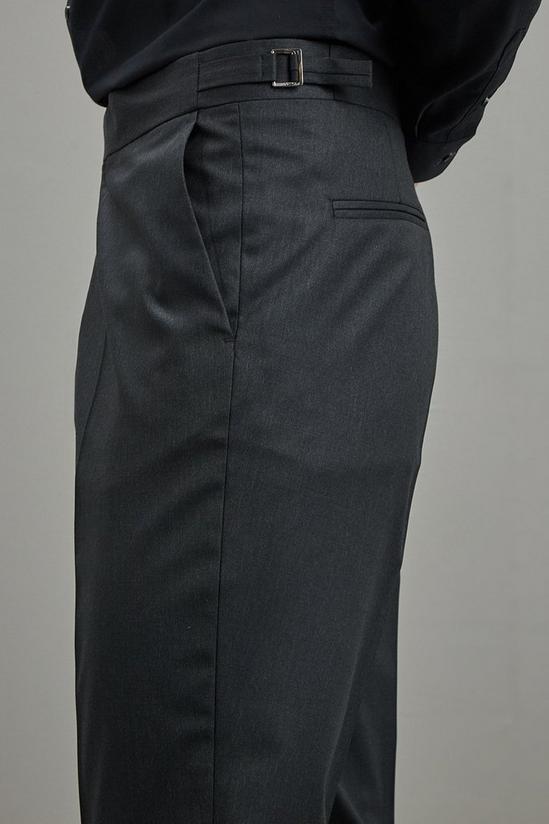 Burton Tailored Fit 1904 Charcoal Suit Trousers 4