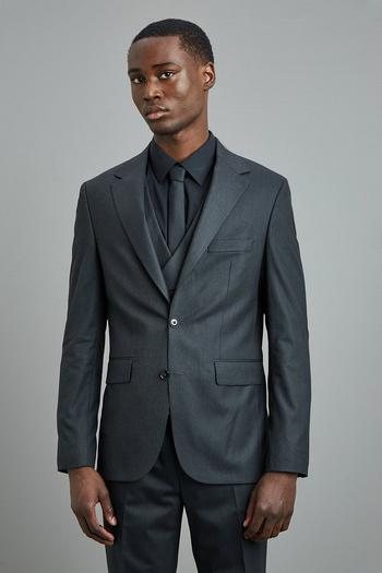 Related Product 1904 Slim Fit Charcoal Suit Jacket