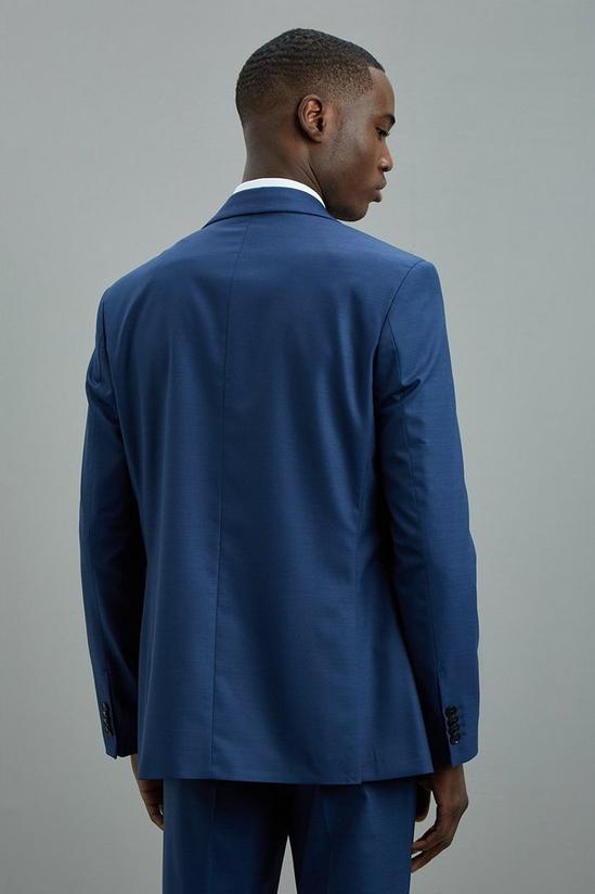 Burton 1904 Tailored Fit Blue Suit Jacket 3