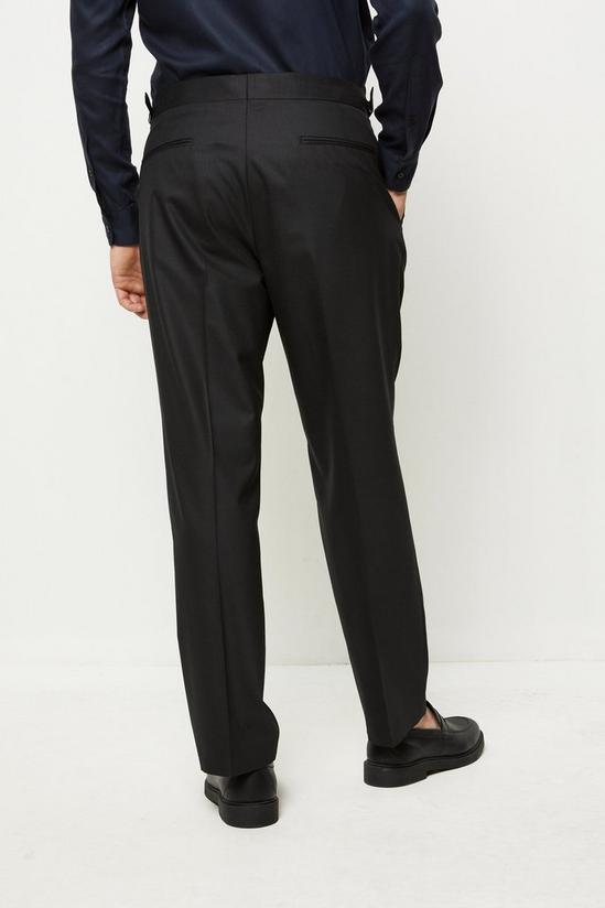 Burton 1904 Tailored Fit Black Suit Trousers 3