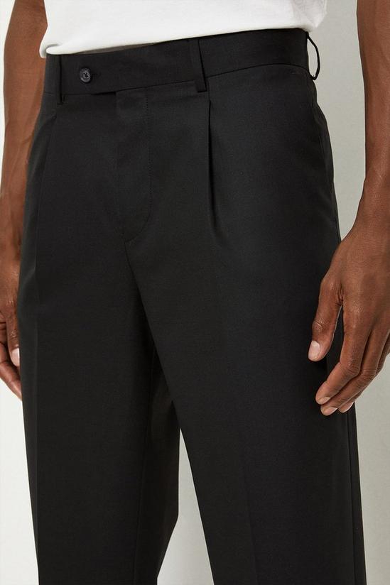 Burton Slim Fit Tapered Fit Black 1904 Suit Trouser 4