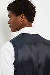 Burton 1904 Slim Fit Navy Double Breasted Suit Waistcoat thumbnail 6