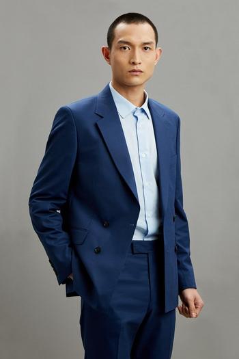 Related Product 1904 Slim Fit Navy Double Breasted Suit Jacket